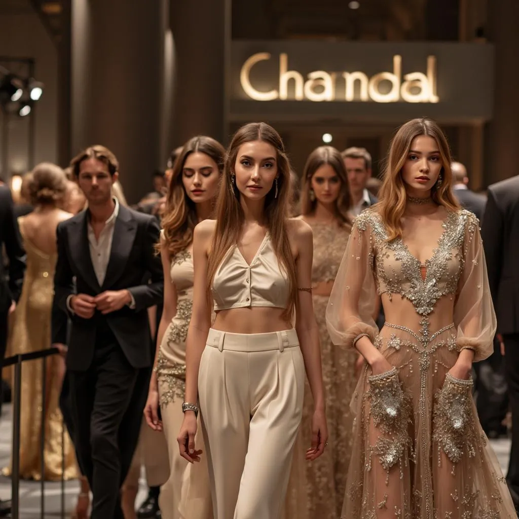 Presentación de colección en evento exclusivo