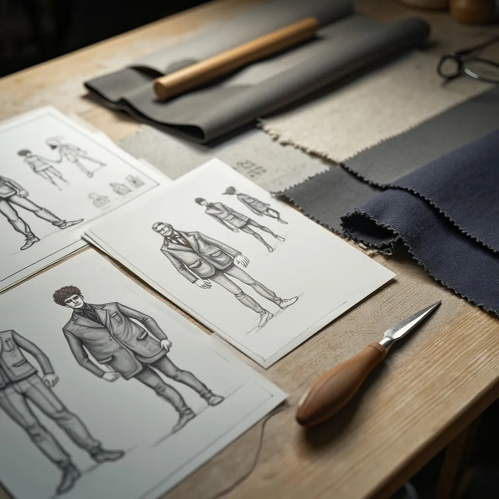 Concepto de diseño de moda deportiva de lujo
